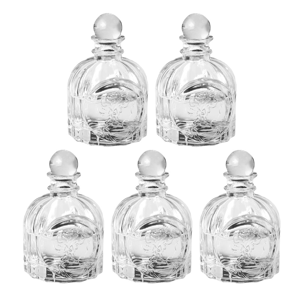 Home Fragrance And Diffuser - 5 Zestawów Przezroczystych Butelek na Perfumy