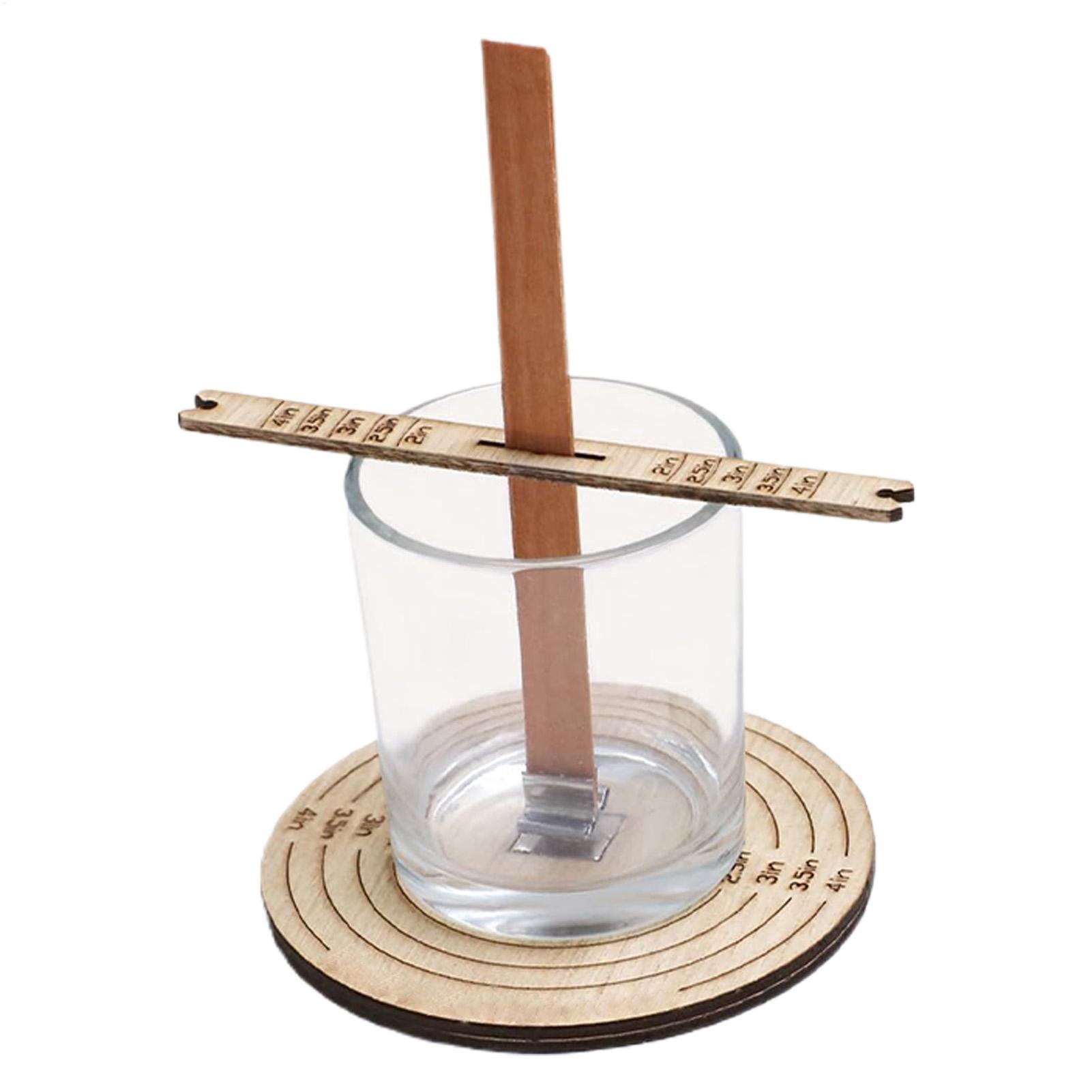Wooden Wick Candle - Narzędzie do centrowania knotu Stabilizator knotu