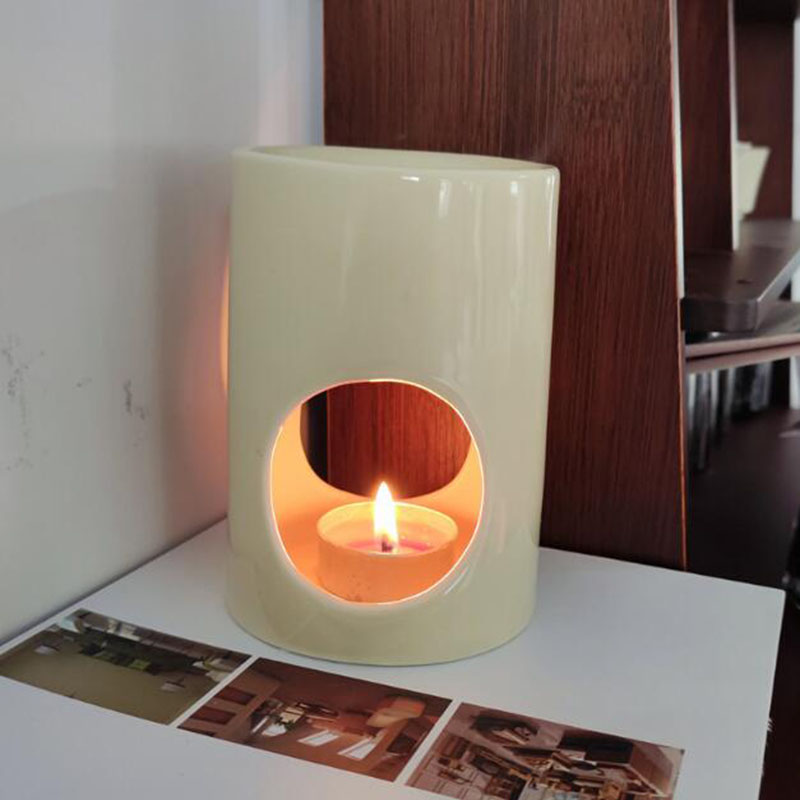 Home Fragrance Oils For Oil Burners - Kreatywny świecznik w kształcie cylindra w