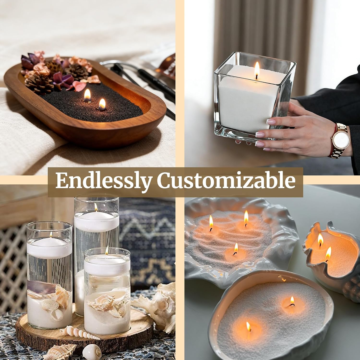 64 Oz Perłowy Piasek do Świec  – Wooden Wick Candle recenzja i cena