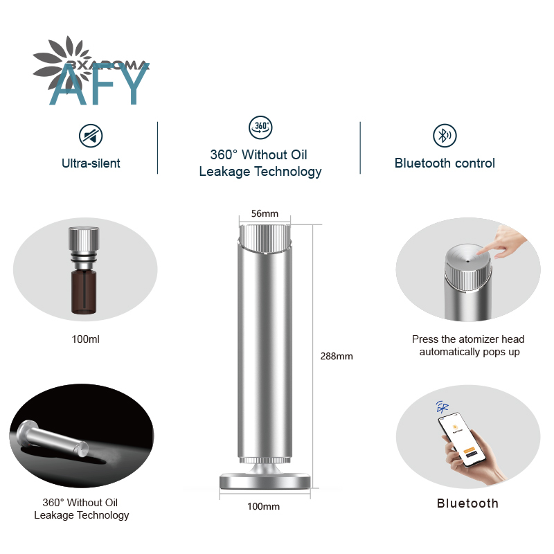 Srebrny dyfuzor olejków eteryc – Home Fragrance Market recenzja i cena