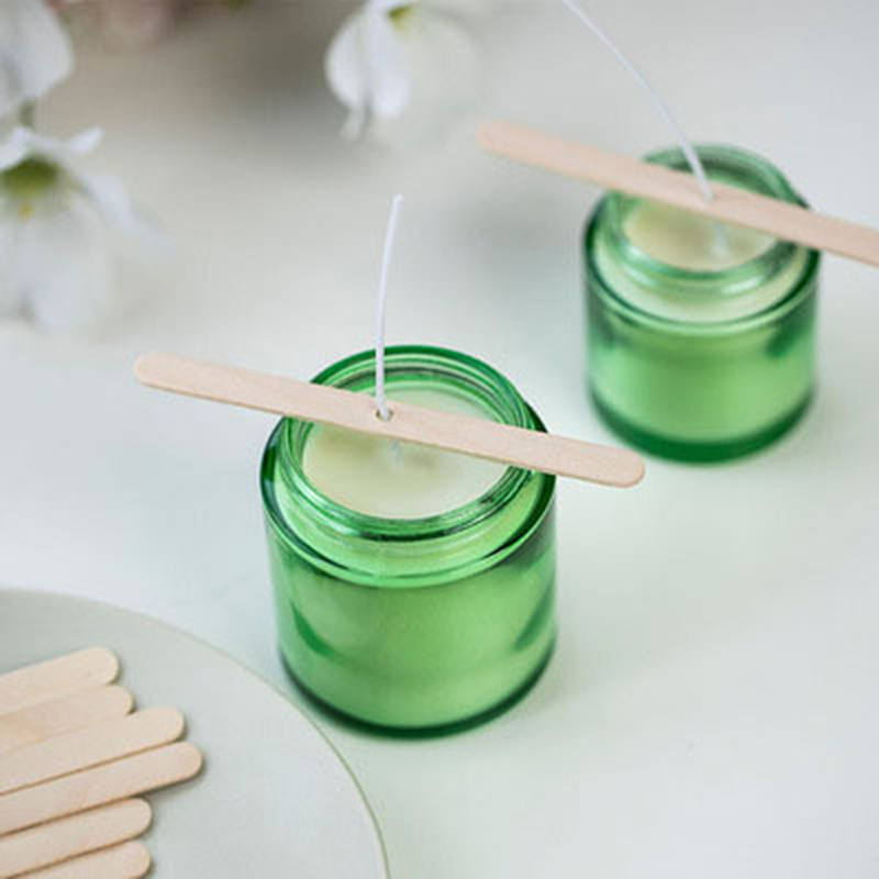 ● 50 SZT. Drewniane Podstawki  – Wooden Wick Candle recenzja i cena