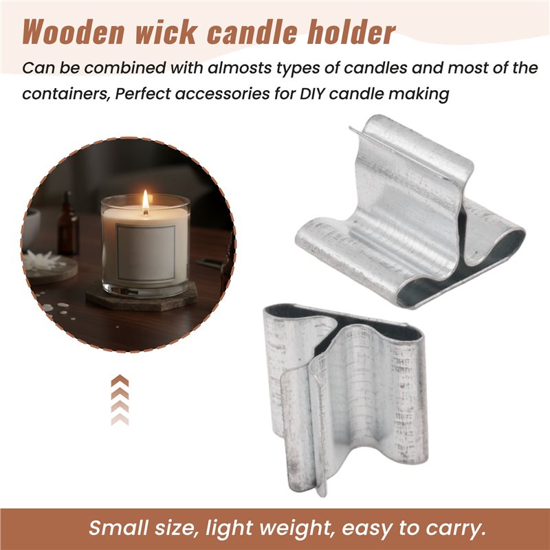 ^100 szt. Metalowe podstawki p – Wooden Wick Candle recenzja i cena