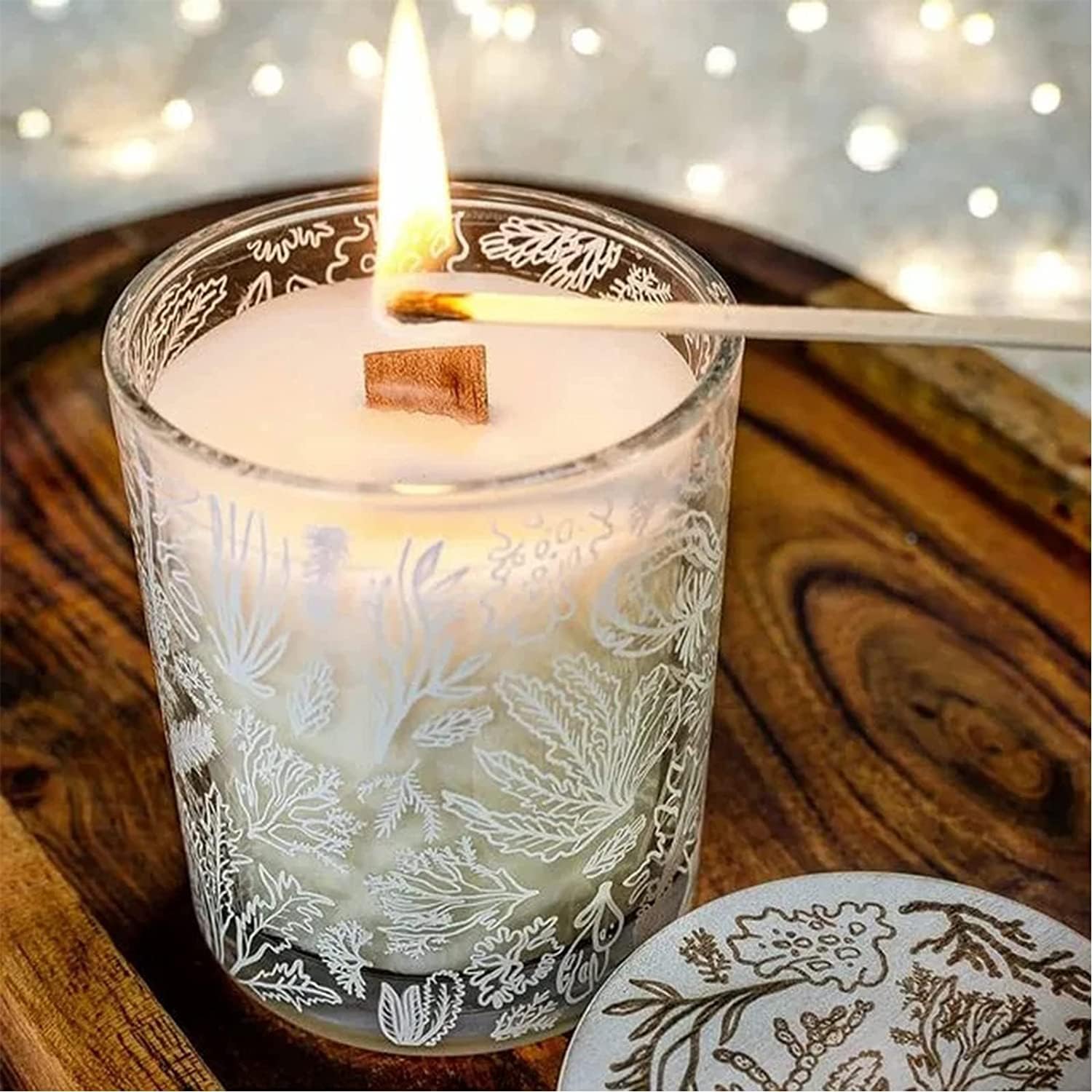 10-100 SZTUK Knot świec zapach – Wooden Wick Candle recenzja i cena