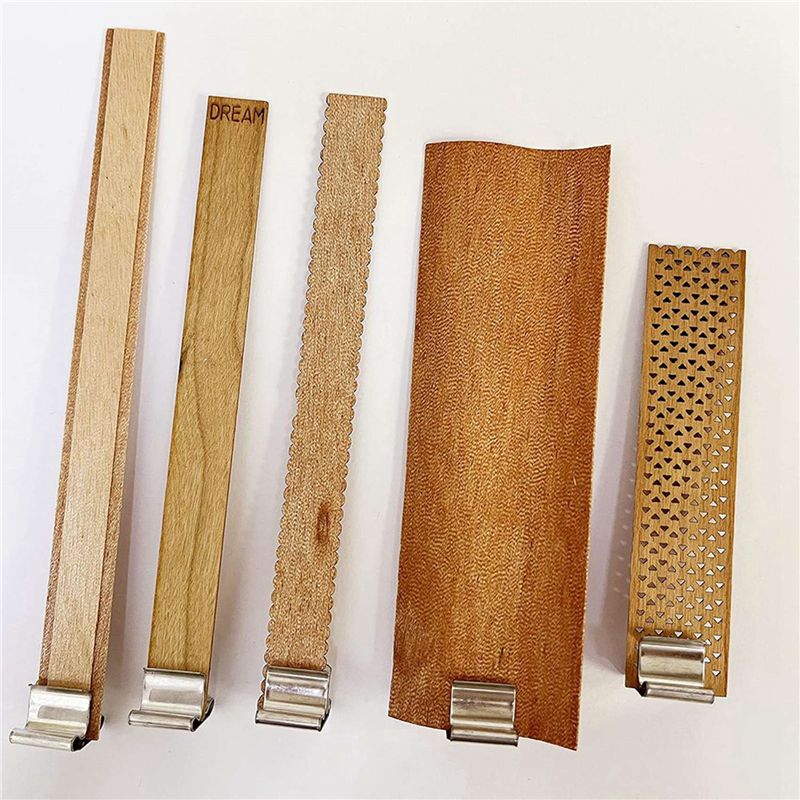 ABUI-400 PCS Metalowy uchwyt n – Wooden Wick Candle recenzja i cena