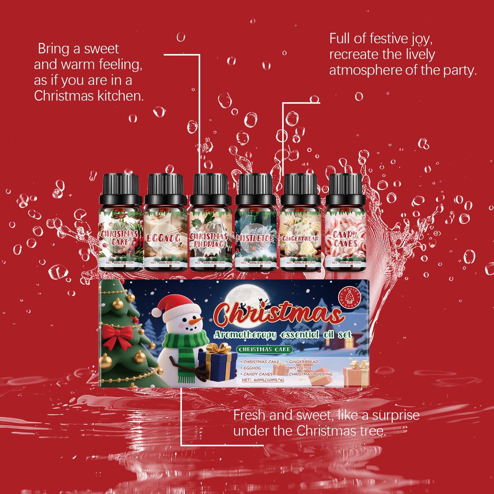 Zestaw 6 olejków zapachowych ś – Xmas Home Fragrance recenzja i cena