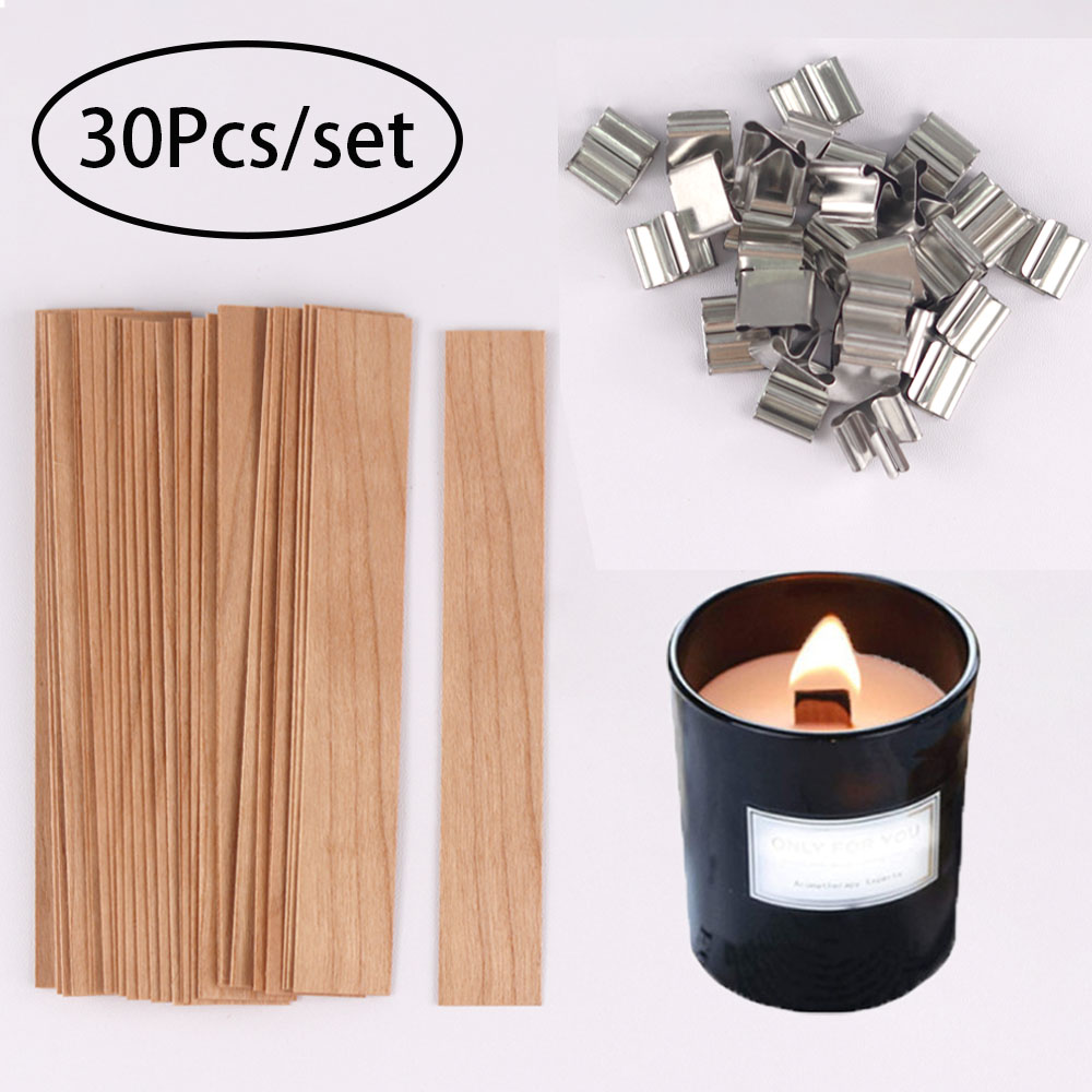 30-elementowy zestaw drewniany – Wooden Wick Candle recenzja i cena