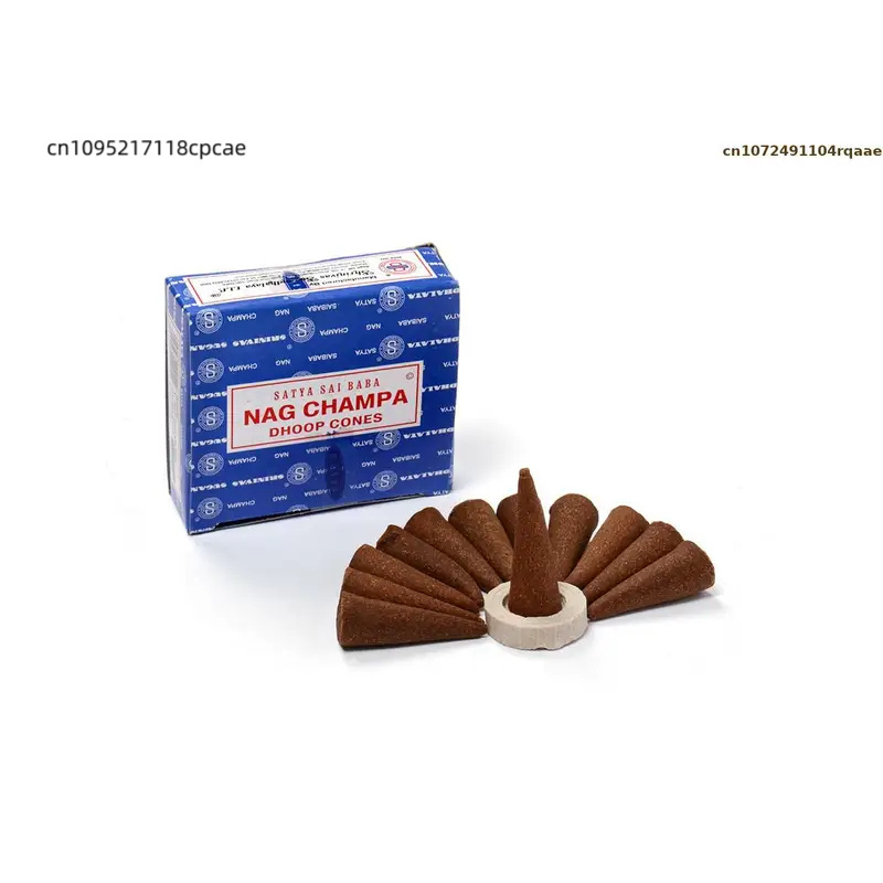 SATYA Nag Champa Dhoop Stożki  – Home Fragrance Gift Box recenzja i cena